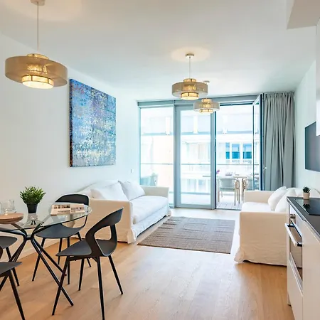 شقة Sea View Waterfront - Happy *